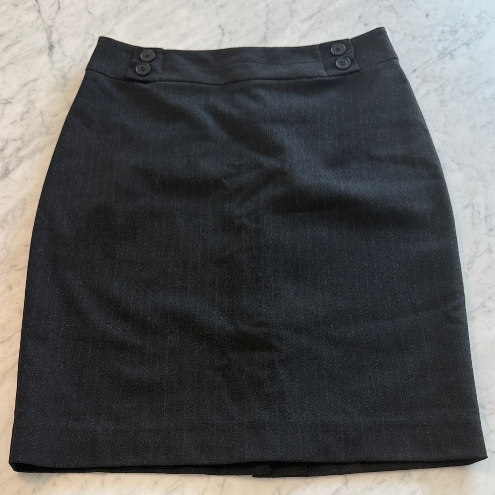 Jacob Charcoal Midi Skirt
